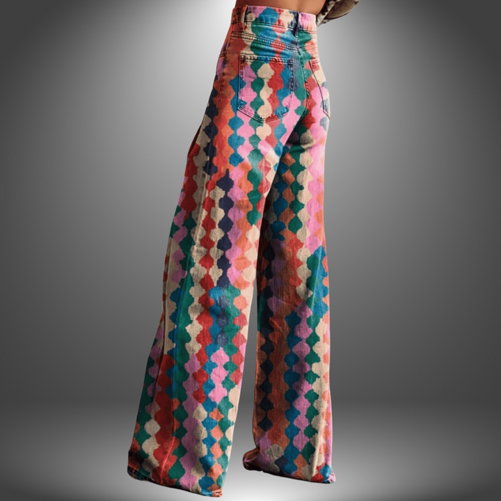 Olivia | Handgefertigte Bunte Hosen