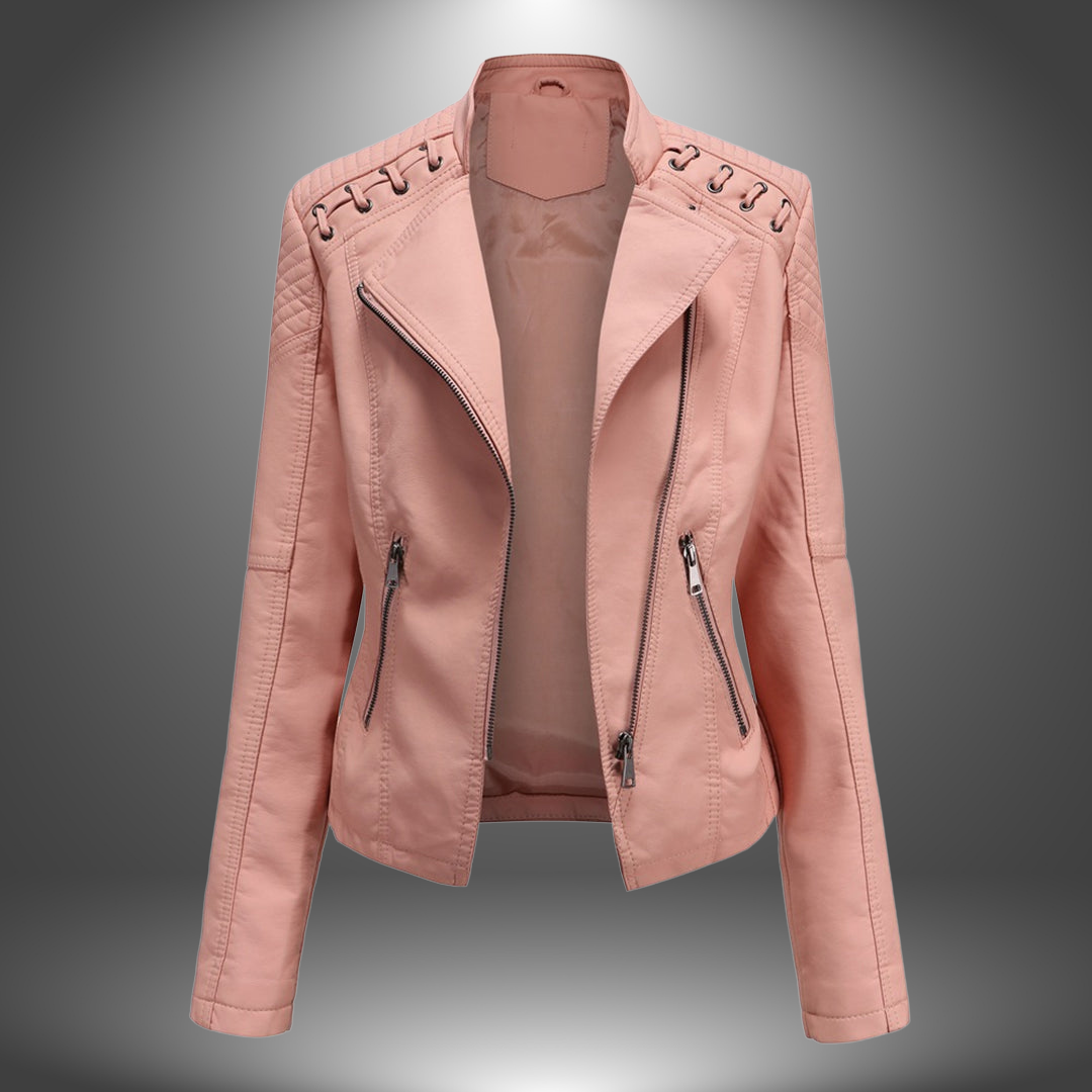 Marie | Premium Lederjacke Elegant