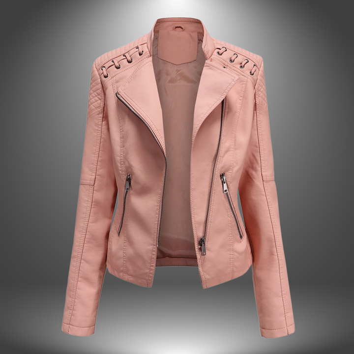 Marie | Premium Lederjacke Elegant