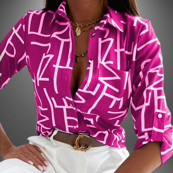 Elena | Elegante Handgefertigte Bluse für Damen