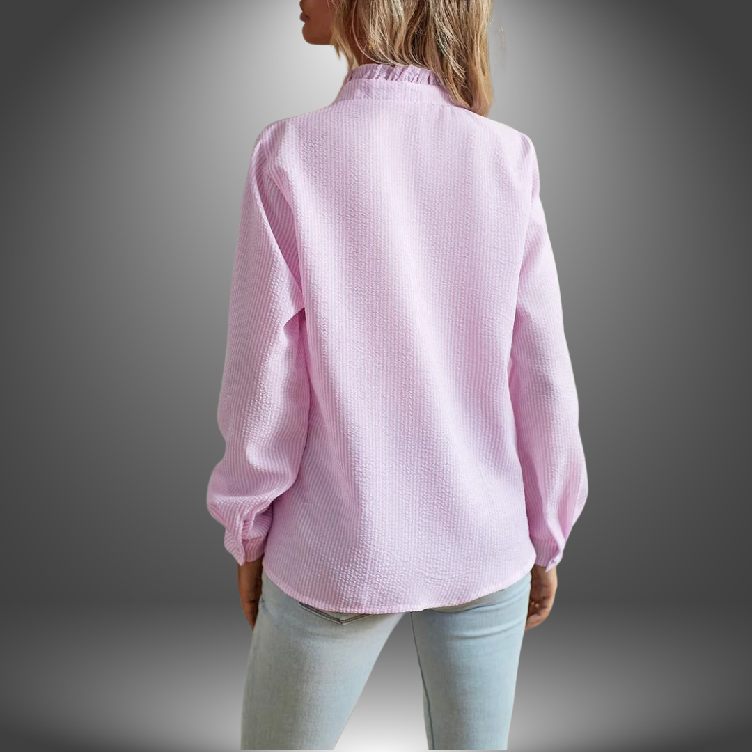 Nina | Elegante Handgefertigte Damenbluse