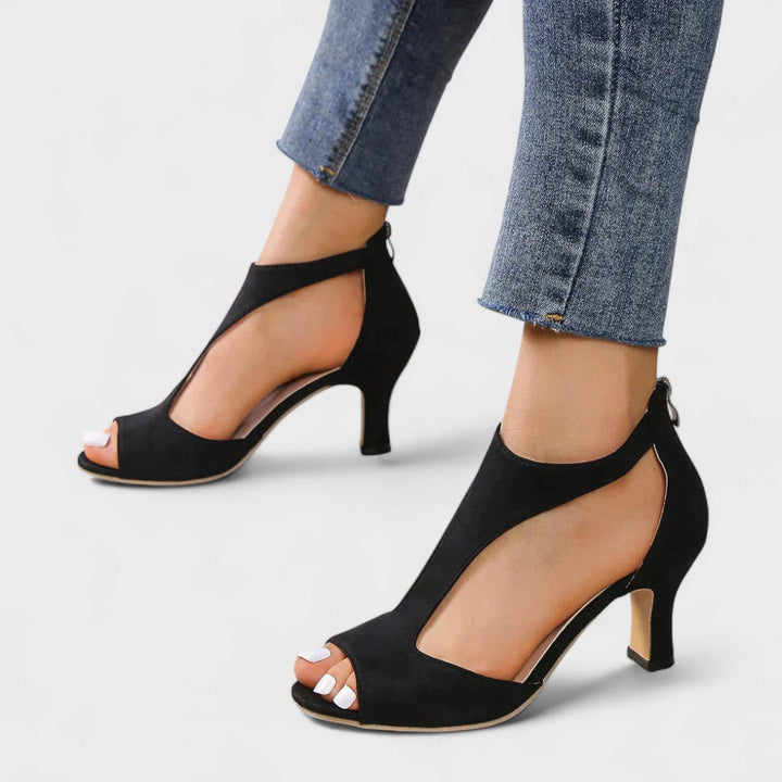 Emmy | Premium Damen Sandalen mit Absatz