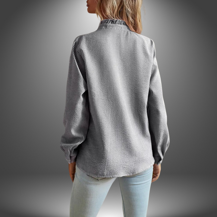 Nina | Elegante Handgefertigte Damenbluse