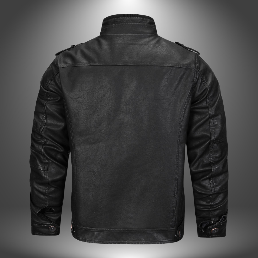 Alpha | Handgefertigte Herrenlederjacke