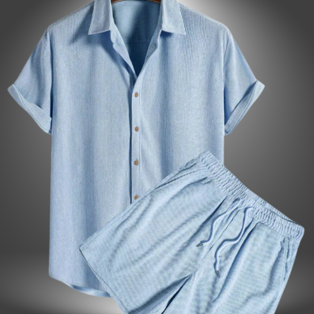 Nicola™ | Neues Sommer-Set Hemd und Shorts Mode 2024