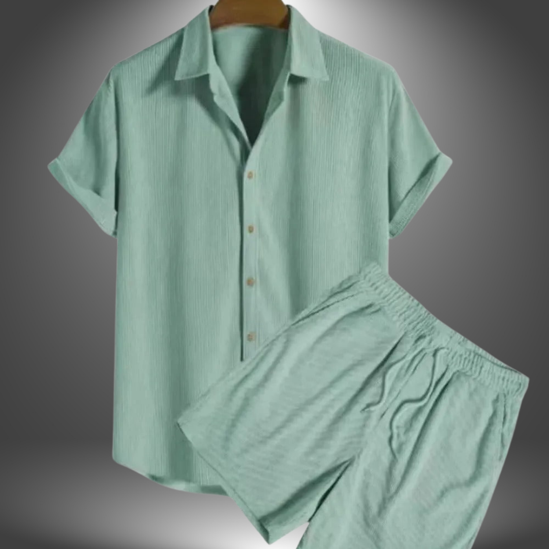 Nicola™ | Neues Sommer-Set Hemd und Shorts Mode 2024