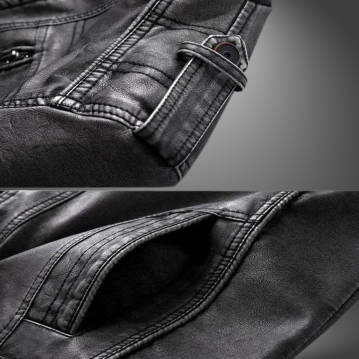 Alpha | Handgefertigte Herrenlederjacke
