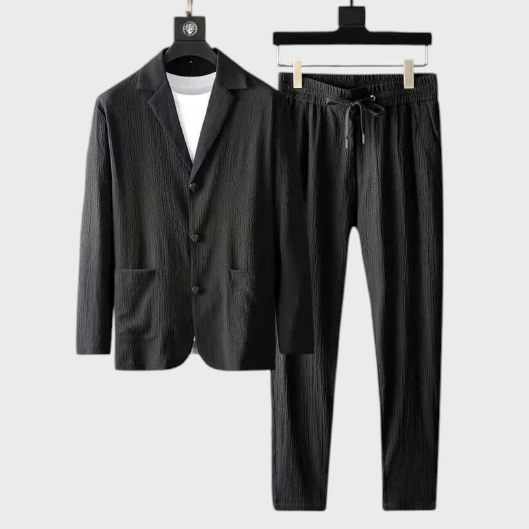 Horacy | Set Blazer aus hochwertigem Leinen für Herren