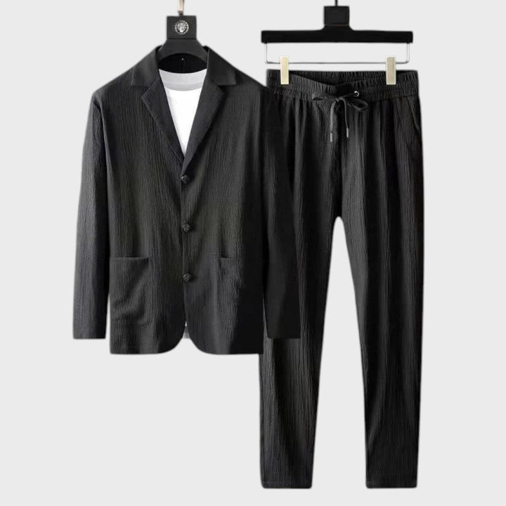 Horacy | Set Blazer aus hochwertigem Leinen für Herren