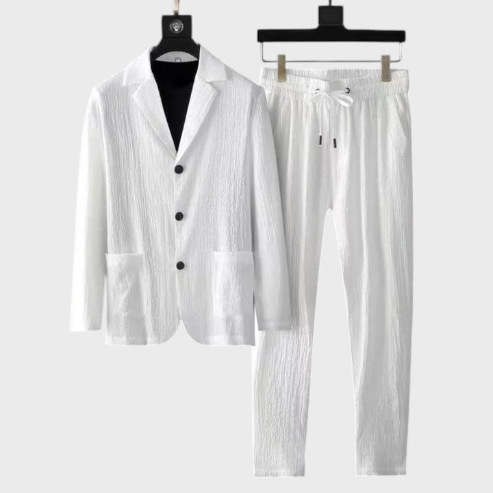 Horacy | Set Blazer aus hochwertigem Leinen für Herren