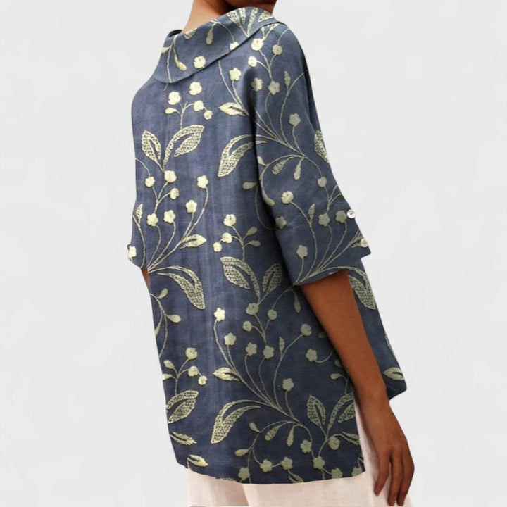 Alessandra | Elegantes Top mit V-Ausschnitt