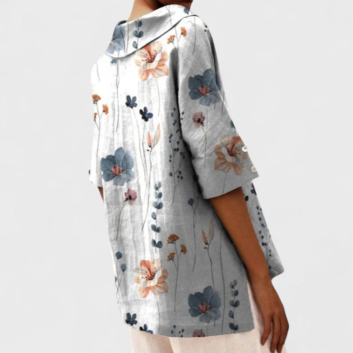 Alessandra | Elegantes Top mit V-Ausschnitt