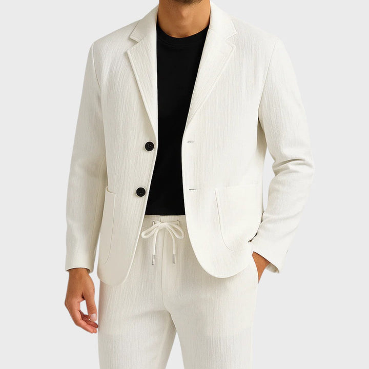 Horacy | Set Blazer aus hochwertigem Leinen für Herren