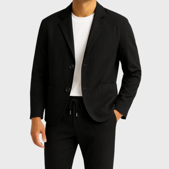 Horacy | Set Blazer aus hochwertigem Leinen für Herren