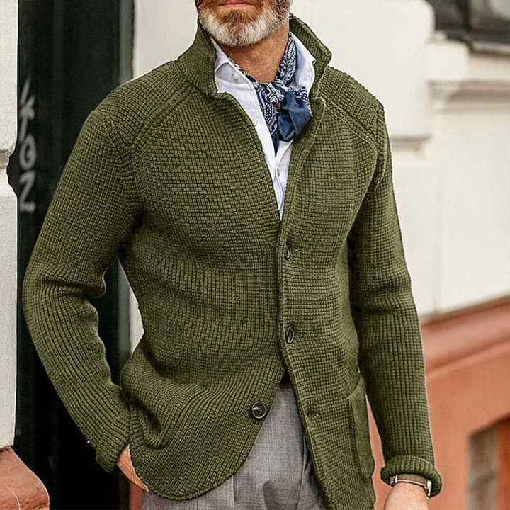 Raphael | Handgemachter Herren-Cardigan