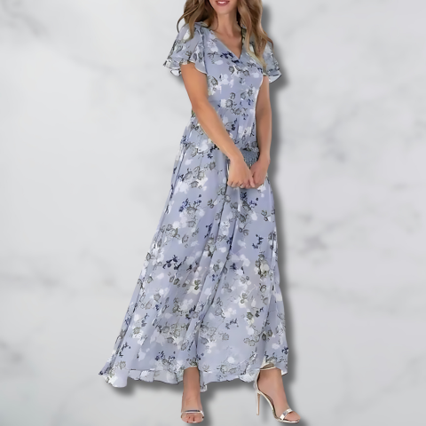 Giovanna | Handgefertigtes Blumenkleid für Damen