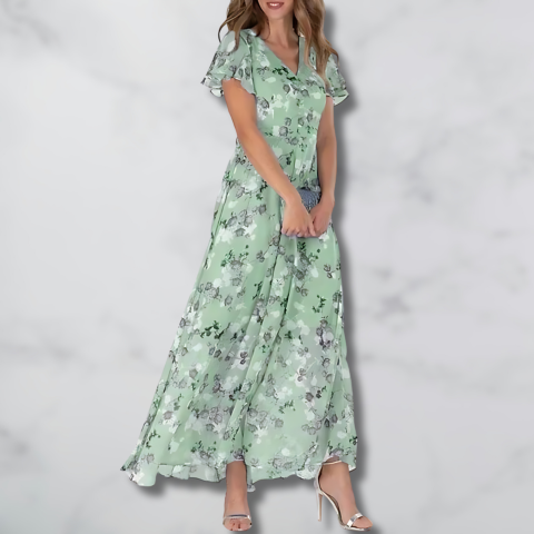Giorgina | Handgefertigtes Blumenkleid
