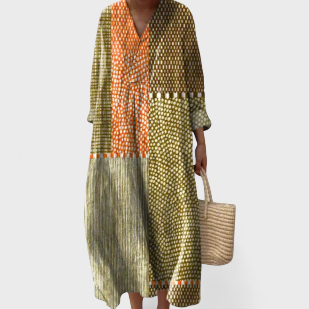 Linda | Geometrisches Kleid