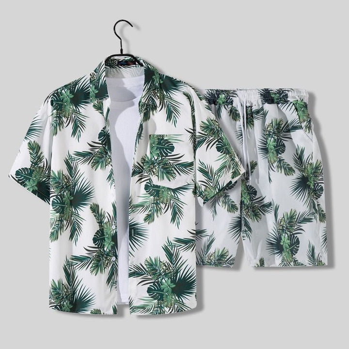 Finn™ | Herren Sommerhemden und Shorts Set