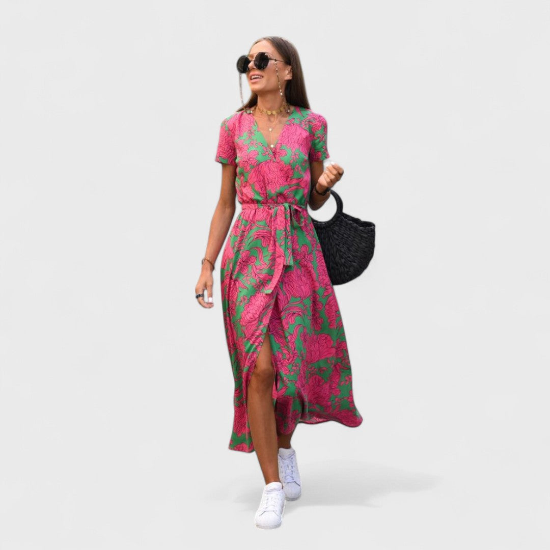 Ilaria | Handgefertigtes Damen-Langkleid