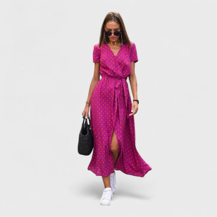 Ilaria | Handgefertigtes Damen-Langkleid