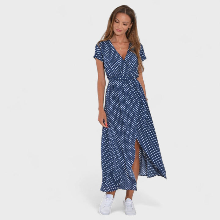 Ilaria | Handgefertigtes Damen-Langkleid