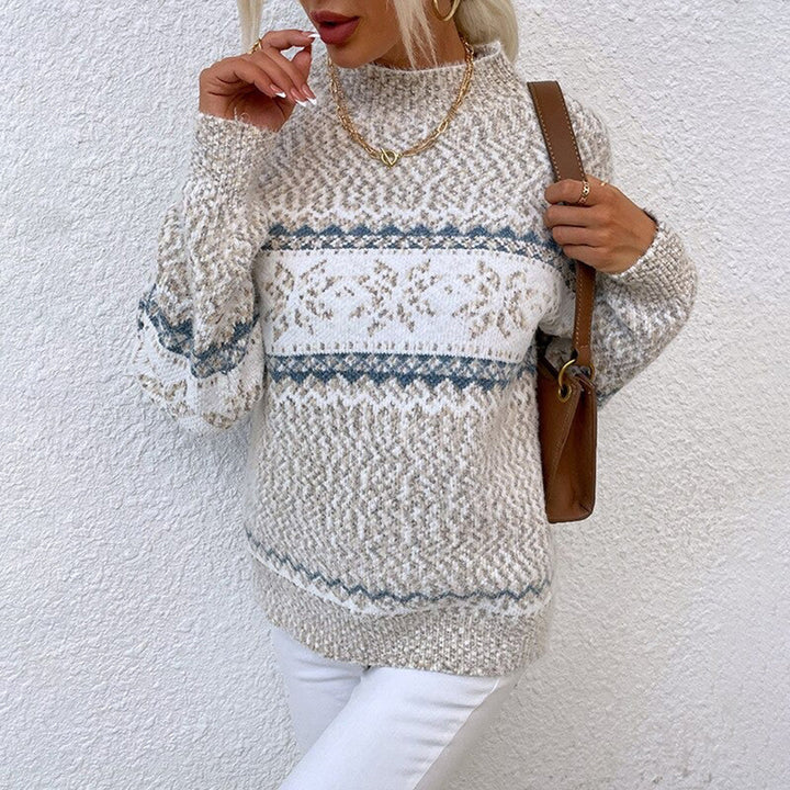 Fiordaliso | Handgefertigter, Umhüllender Pullover