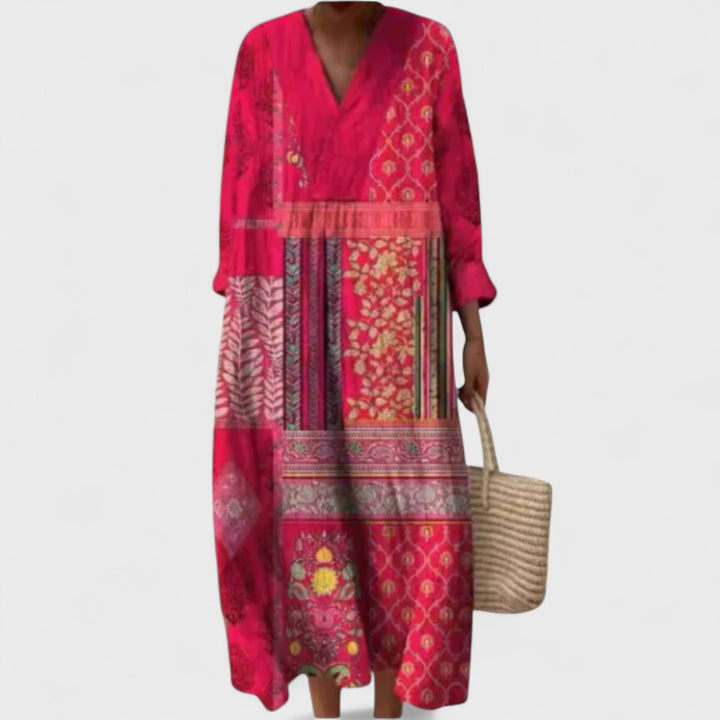 Romy | Geometrisches Kleid