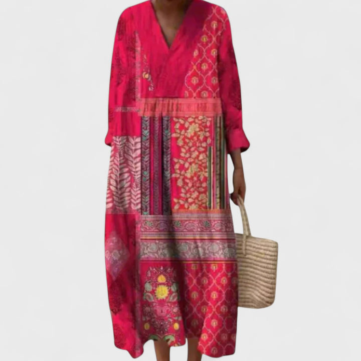 Romy | Geometrisches Kleid
