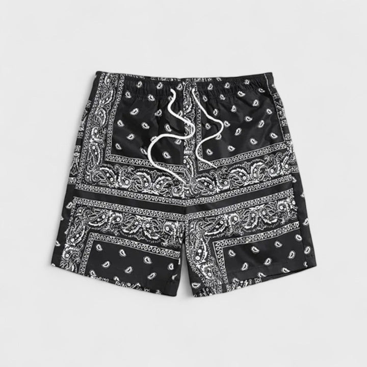 Frenk | Premium Badeanzug mit Bandana-Grafik