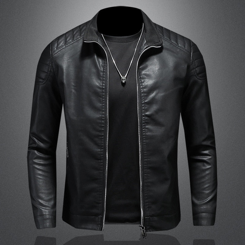 Richard | Herren-Lederjacke aus Handarbeit