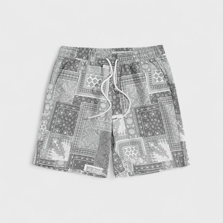 Frenk | Premium Badeanzug mit Bandana-Grafik
