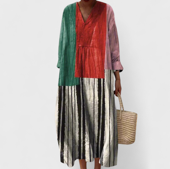 Merel | Gestreifte Kleid