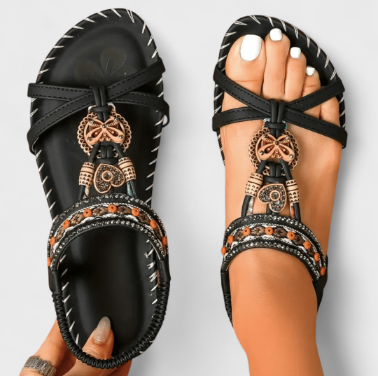 Lisa | Orthopädische Ibiza-Stil Sandalen