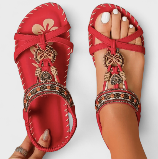Lisa | Orthopädische Ibiza-Stil Sandalen