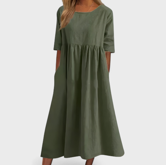 Hannah | Luftiges Baumwollkleid