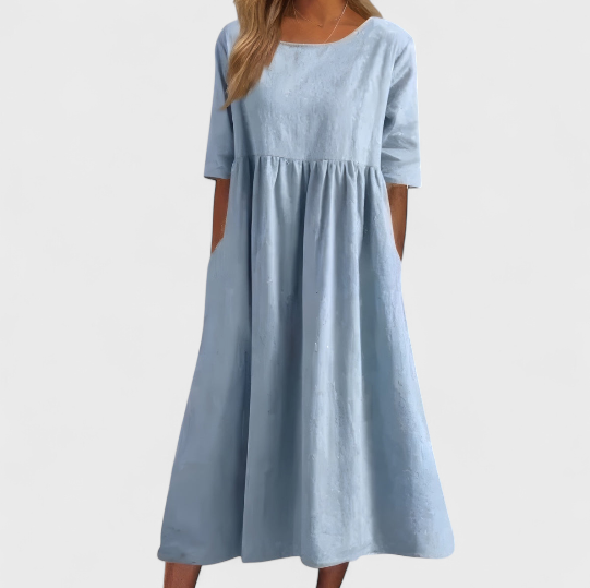 Hannah | Luftiges Baumwollkleid
