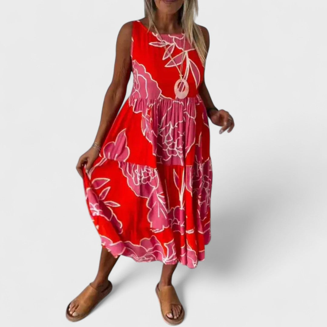 Caitlyn | Handgemachtes ärmelloses Kleid