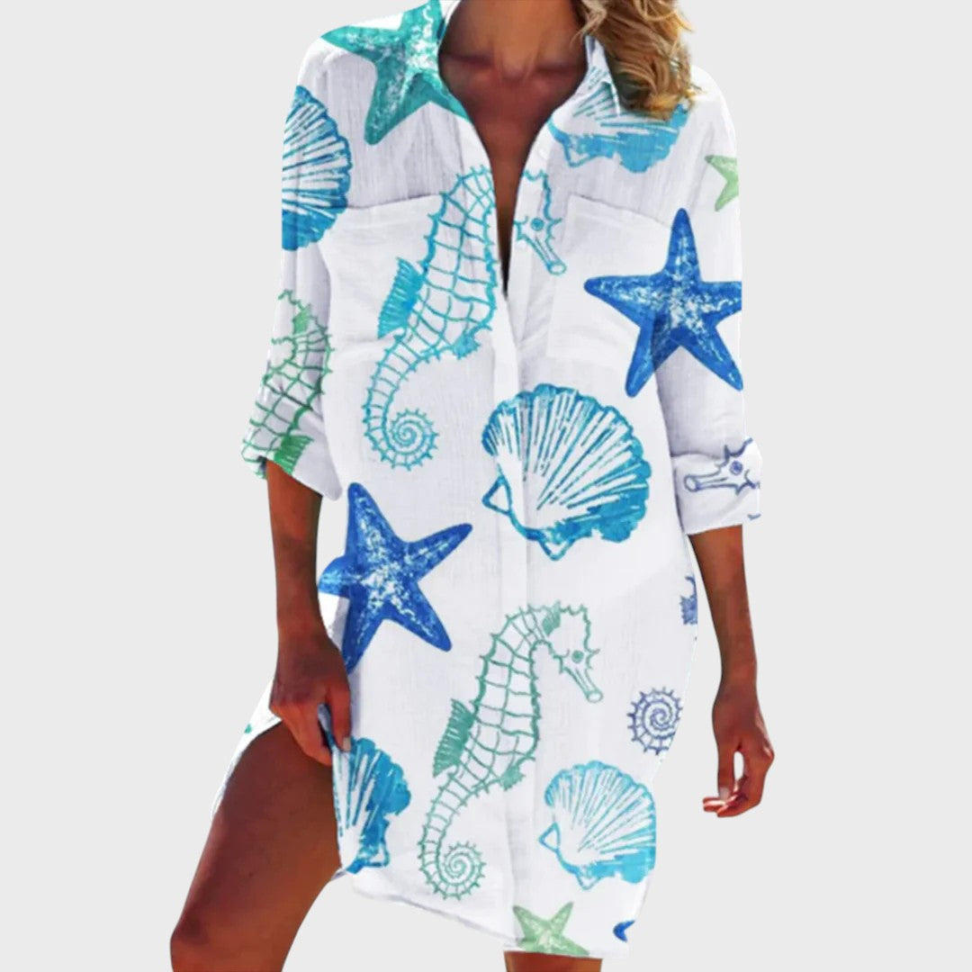 Yorika | Handgemachtes Strandkleid für Damen