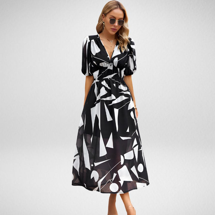 Johanna | Premium Langes Casual Kleid