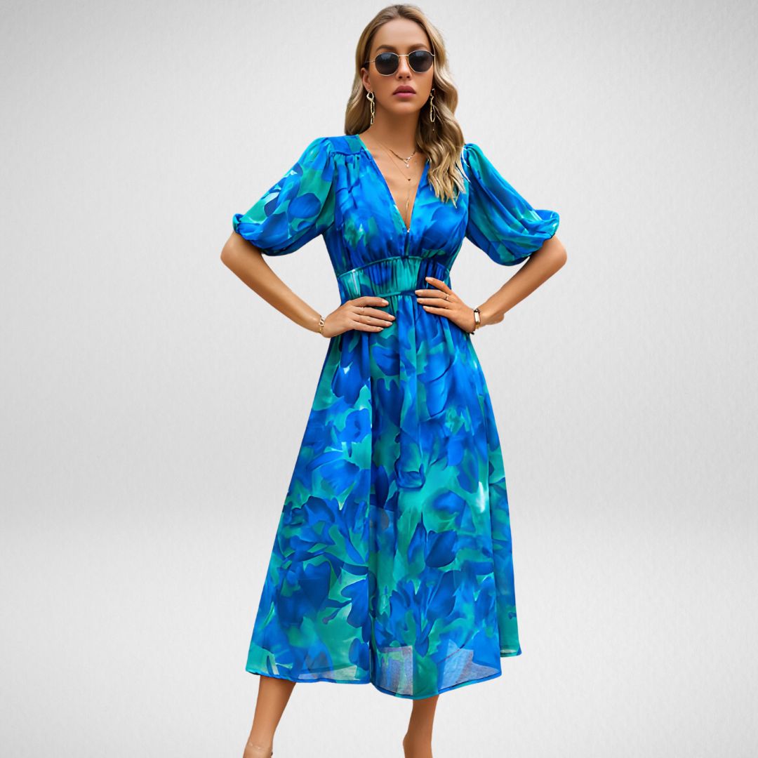 Johanna | Premium Langes Casual Kleid