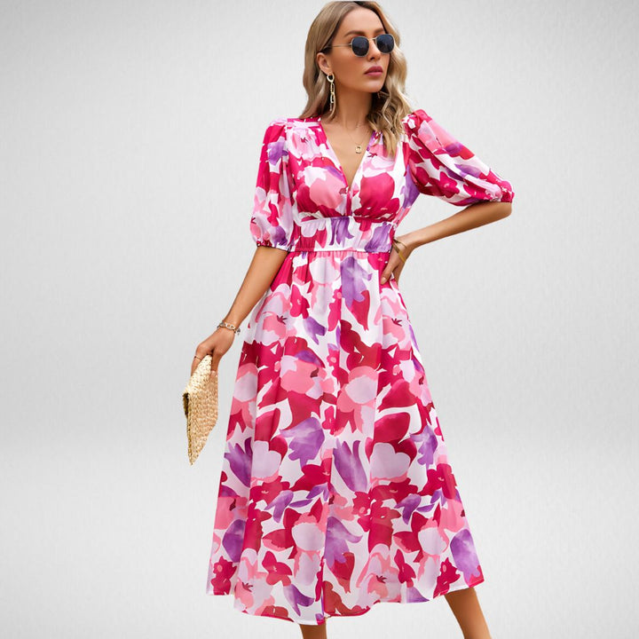 Johanna | Premium Langes Casual Kleid