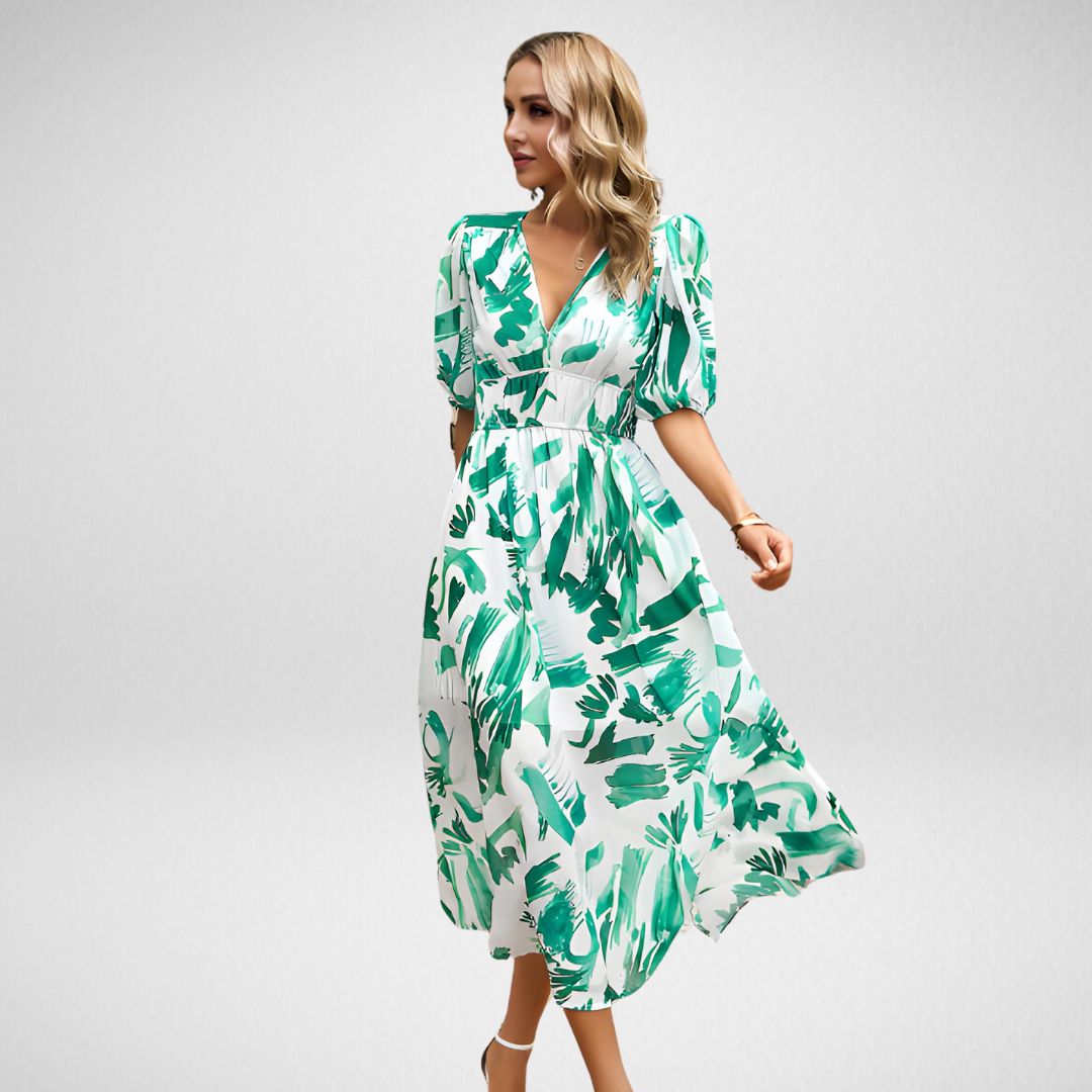 Johanna | Premium Langes Casual Kleid
