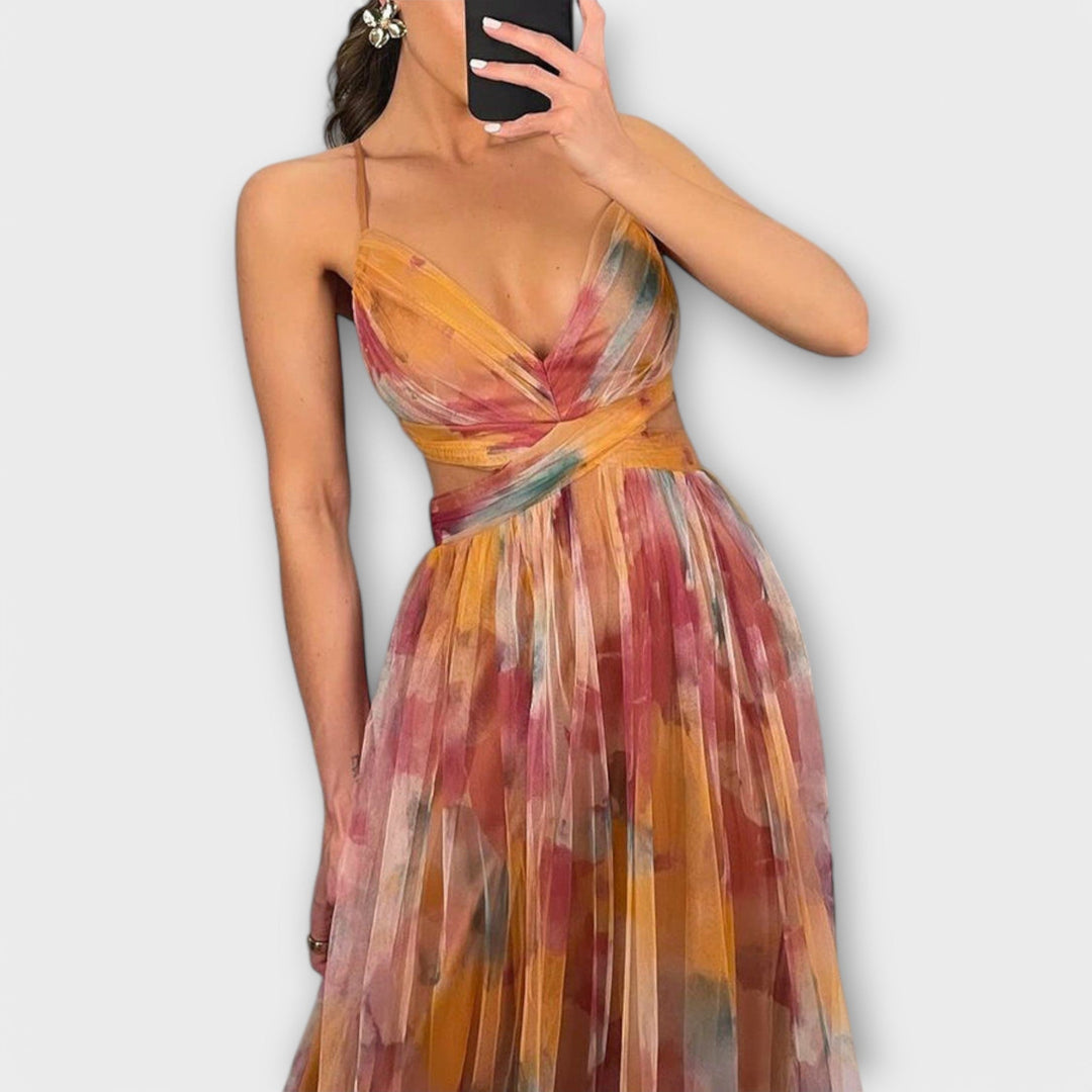 Annai | Elegantes Handgefertigtes Langkleid
