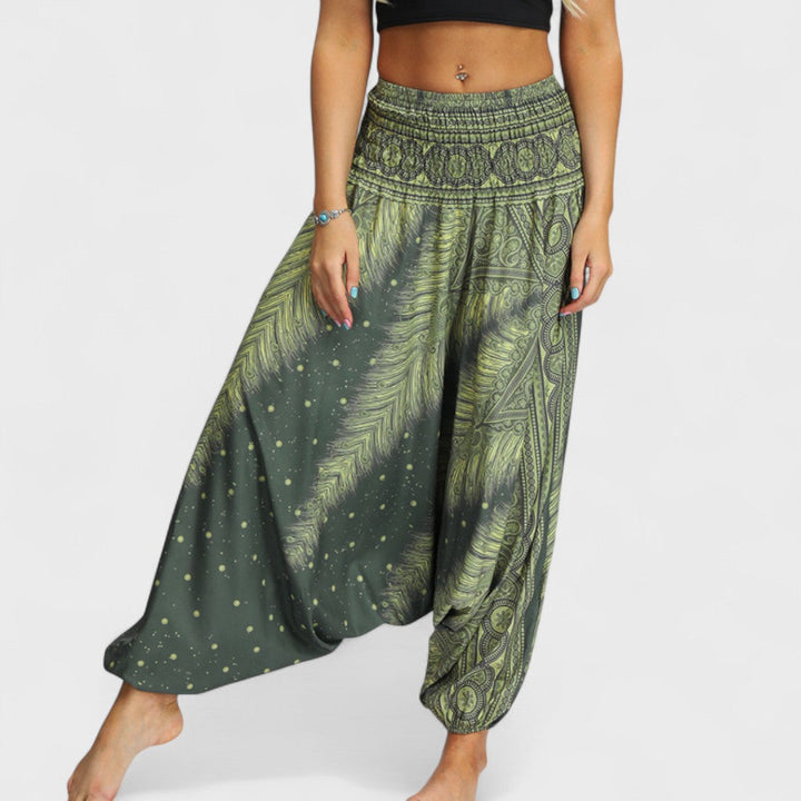 Amaya | Handgefertigte Baumwoll-Yogahosen