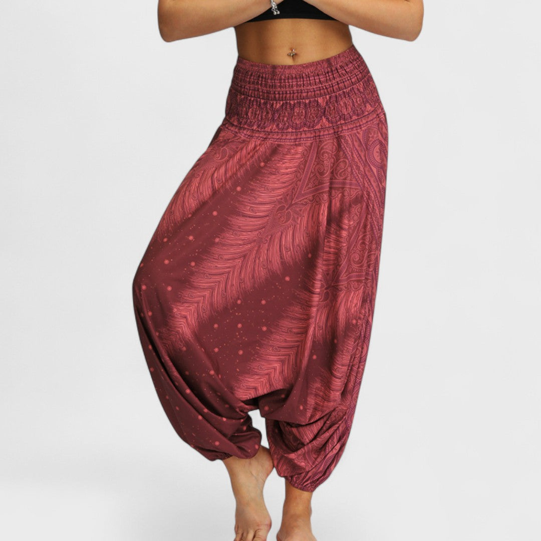 Amaya | Handgefertigte Baumwoll-Yogahosen