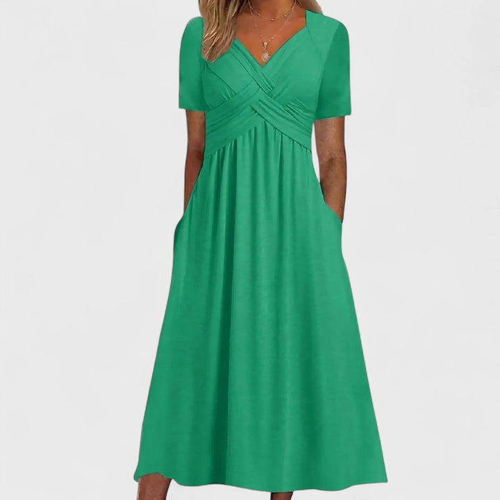 Emilia | Premium Elegantes Midikleid