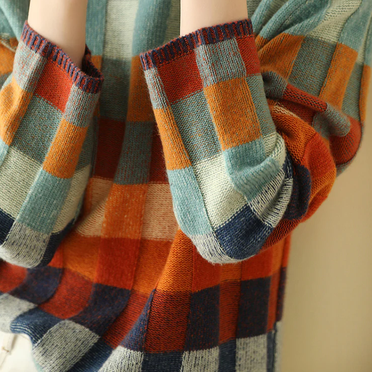 Federica | Premium Farbiger Pullover