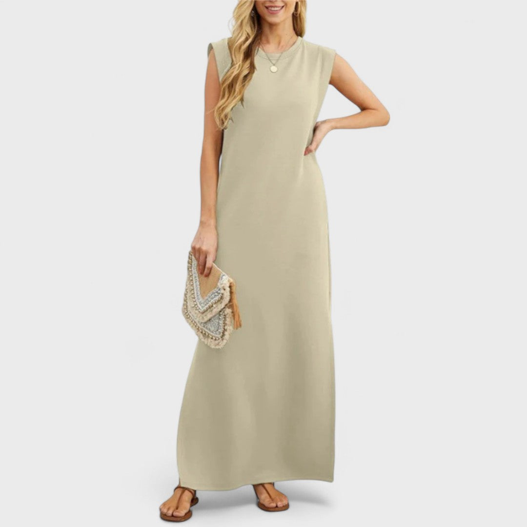 Romaisa | Langes handgefertigtes Kleid für Damen