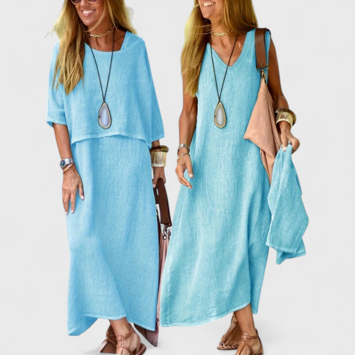 Sonja | Premium Zweiteiliges Kleid